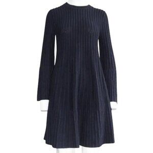 COS Knitted Wool Flared Dress